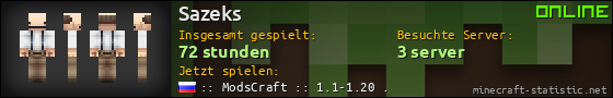 Benutzerleisten 560x90 für Sazeks