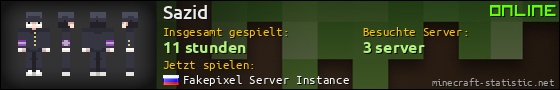 Benutzerleisten 560x90 für Sazid