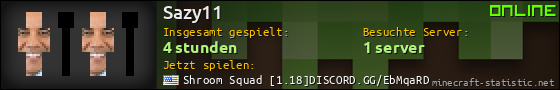Benutzerleisten 560x90 für Sazy11