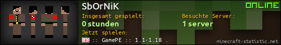 Benutzerleisten 560x90 für SbOrNiK