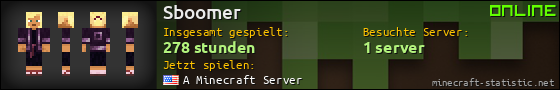 Benutzerleisten 560x90 für Sboomer