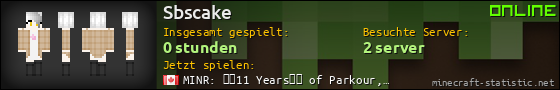 Benutzerleisten 560x90 für Sbscake