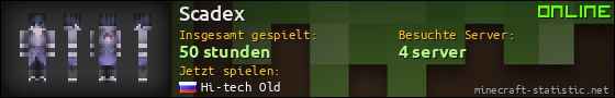 Benutzerleisten 560x90 für Scadex