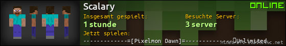 Benutzerleisten 560x90 für Scalary