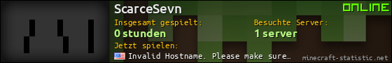 Benutzerleisten 560x90 für ScarceSevn