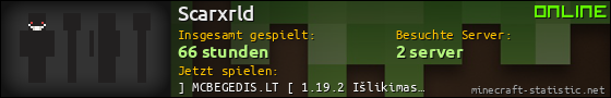 Benutzerleisten 560x90 für Scarxrld