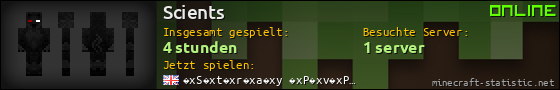 Benutzerleisten 560x90 für Scients