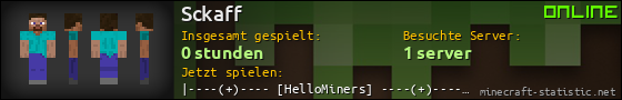 Benutzerleisten 560x90 für Sckaff