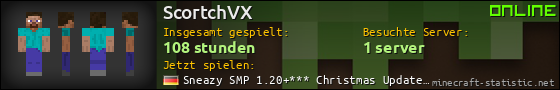 Benutzerleisten 560x90 für ScortchVX