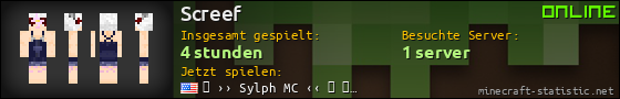 Benutzerleisten 560x90 für Screef