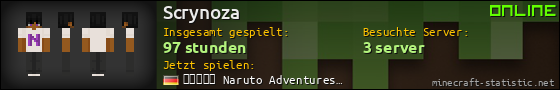 Benutzerleisten 560x90 für Scrynoza