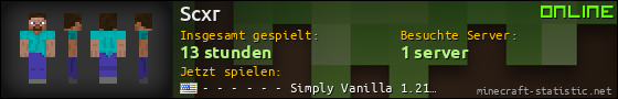 Benutzerleisten 560x90 für Scxr