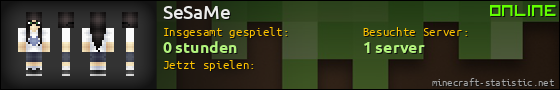 Benutzerleisten 560x90 für SeSaMe