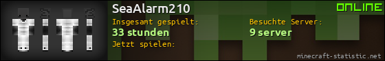 Benutzerleisten 560x90 für SeaAlarm210