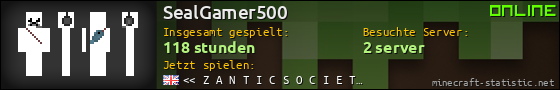 Benutzerleisten 560x90 für SealGamer500