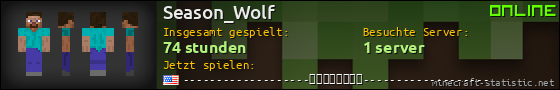 Benutzerleisten 560x90 für Season_Wolf