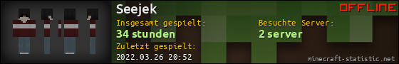 Benutzerleisten 560x90 für Seejek