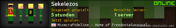 Benutzerleisten 560x90 für Sekelezos