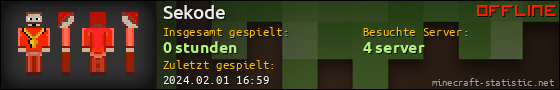 Benutzerleisten 560x90 für Sekode