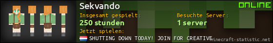 Benutzerleisten 560x90 für Sekvando