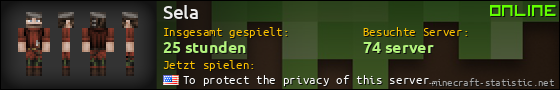 Benutzerleisten 560x90 für Sela