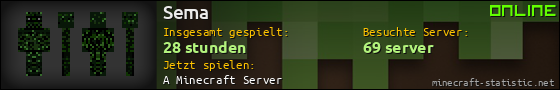 Benutzerleisten 560x90 für Sema