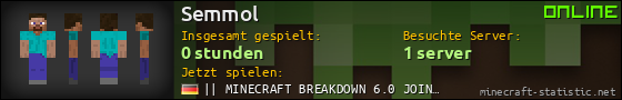 Benutzerleisten 560x90 für Semmol
