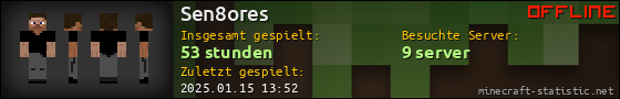 Benutzerleisten 560x90 für Sen8ores