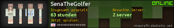 Benutzerleisten 560x90 für SenaTheGolfer