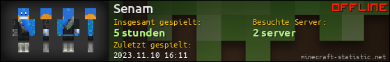 Benutzerleisten 560x90 für Senam