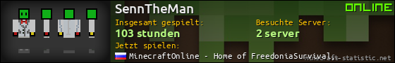 Benutzerleisten 560x90 für SennTheMan