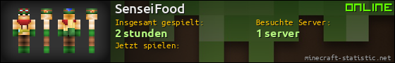 Benutzerleisten 560x90 für SenseiFood