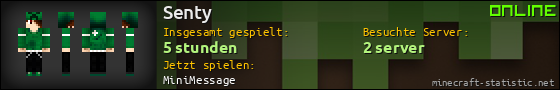 Benutzerleisten 560x90 für Senty