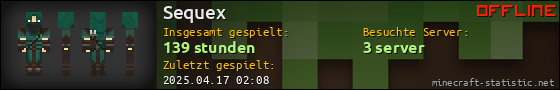 Benutzerleisten 560x90 für Sequex