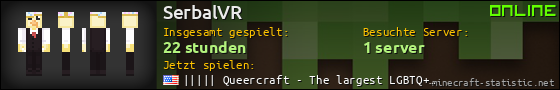 Benutzerleisten 560x90 für SerbalVR