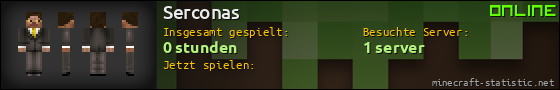 Benutzerleisten 560x90 für Serconas