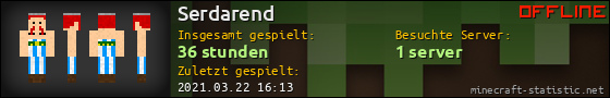 Benutzerleisten 560x90 für Serdarend