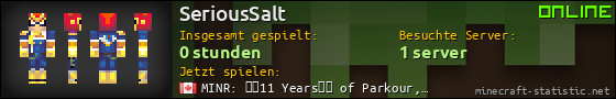 Benutzerleisten 560x90 für SeriousSalt