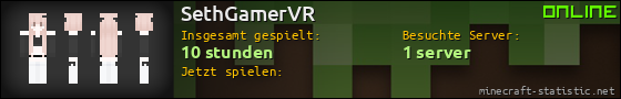 Benutzerleisten 560x90 für SethGamerVR