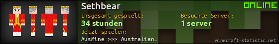 Benutzerleisten 560x90 für Sethbear