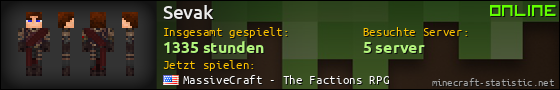 Benutzerleisten 560x90 für Sevak