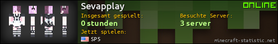 Benutzerleisten 560x90 für Sevapplay