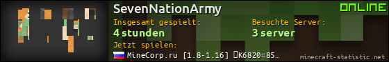 Benutzerleisten 560x90 für SevenNationArmy