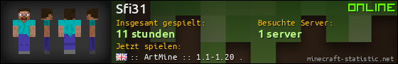 Benutzerleisten 560x90 für Sfi31