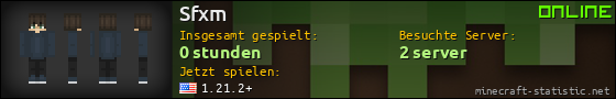 Benutzerleisten 560x90 für Sfxm