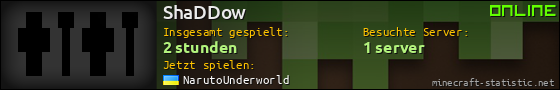 Benutzerleisten 560x90 für ShaDDow