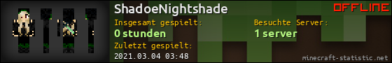 Benutzerleisten 560x90 für ShadoeNightshade