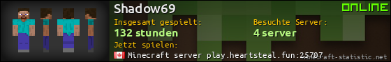 Benutzerleisten 560x90 für Shadow69