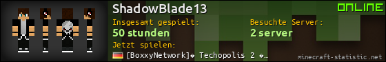 Benutzerleisten 560x90 für ShadowBlade13