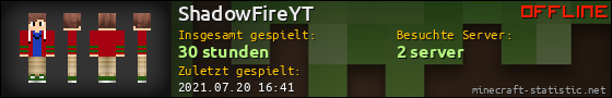 Benutzerleisten 560x90 für ShadowFireYT